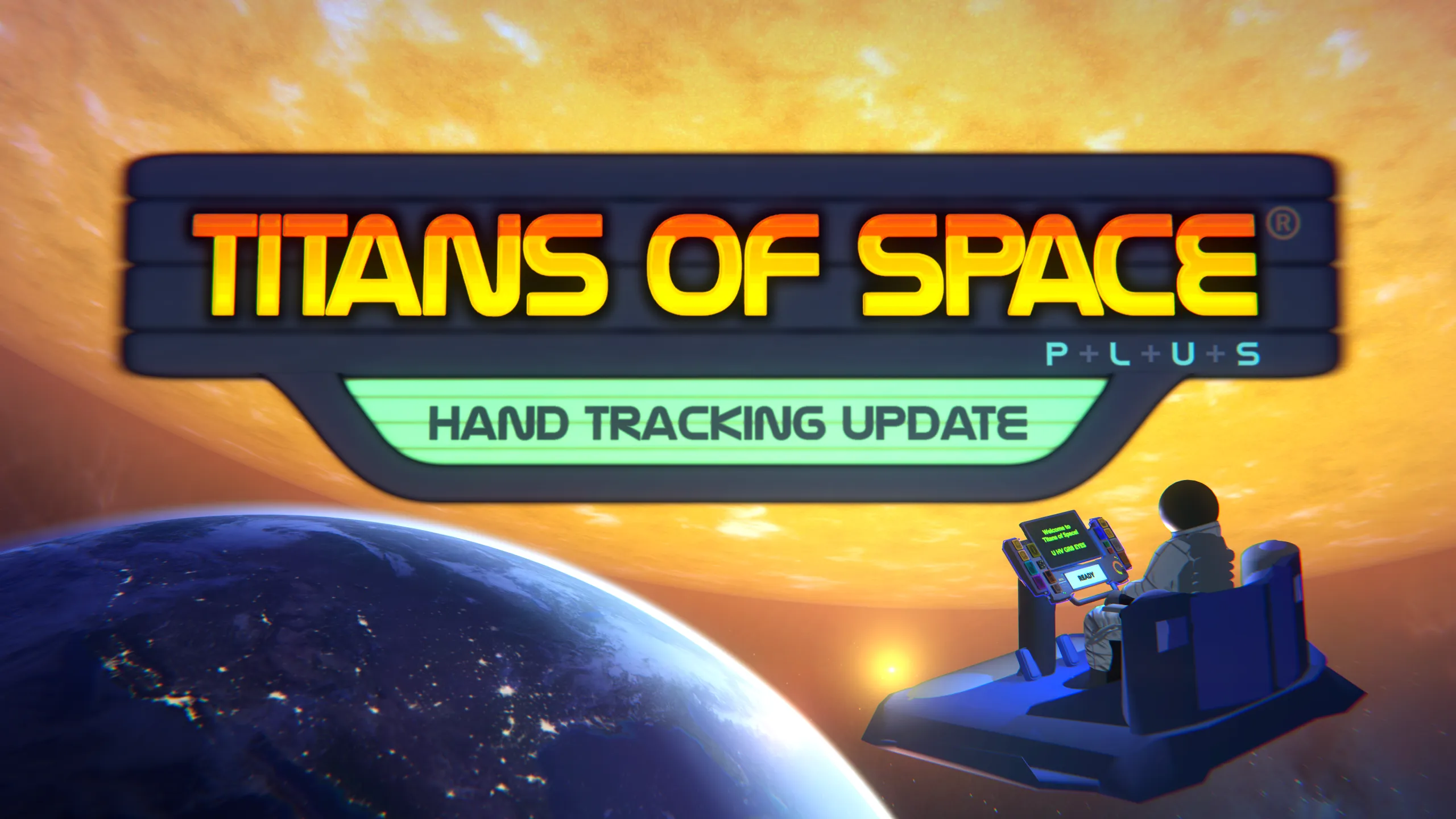 Titans of Space PLUS VR cockpit approaching a planet