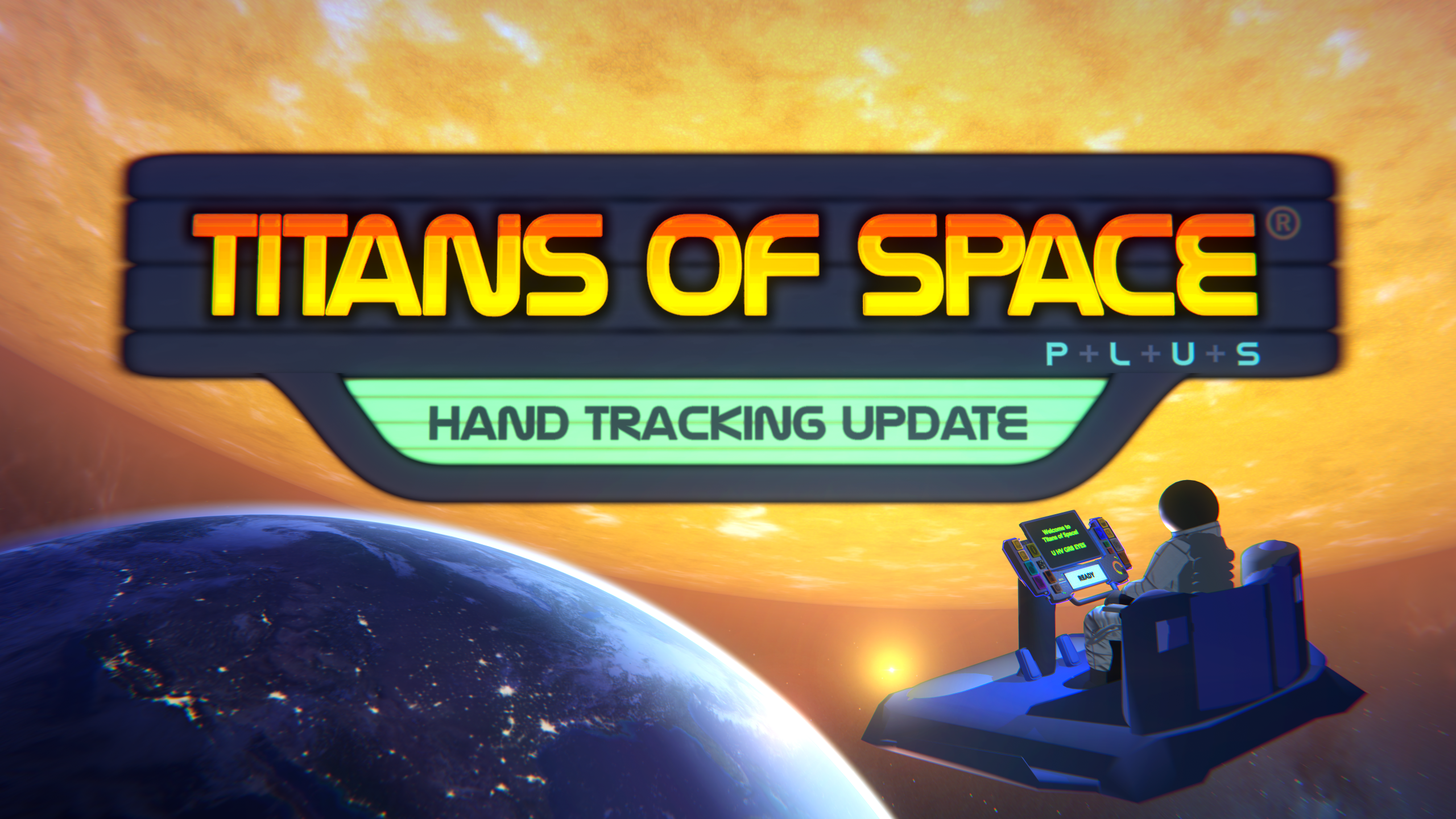 Titans of Space PLUS VR cockpit approaching a planet